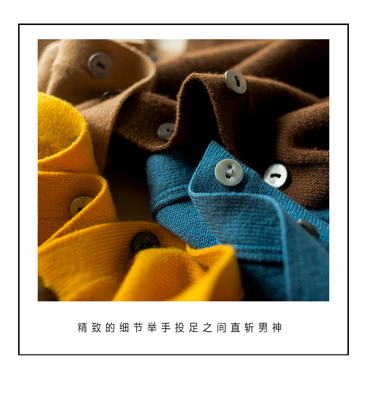 2023 Spring and Autumn New Women's Korean Style Short Fashion Knitted Cardigan Sweater Women's Solid Color Easiest for Match Temperament Jacket