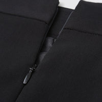 Professional Skirt Women's Summer Skirt Open Skirt Knee Skirt Long Skirt Work Midi Skirt Hip Skirt Knee Skirt