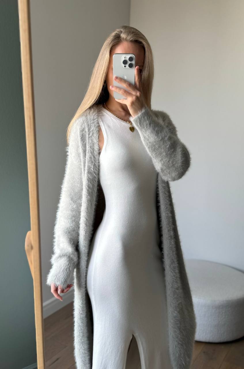 2025 Cross-Border Popular Elegant Soft Knitted Women's Sweater Cardigan Loose Long Casual Versatile