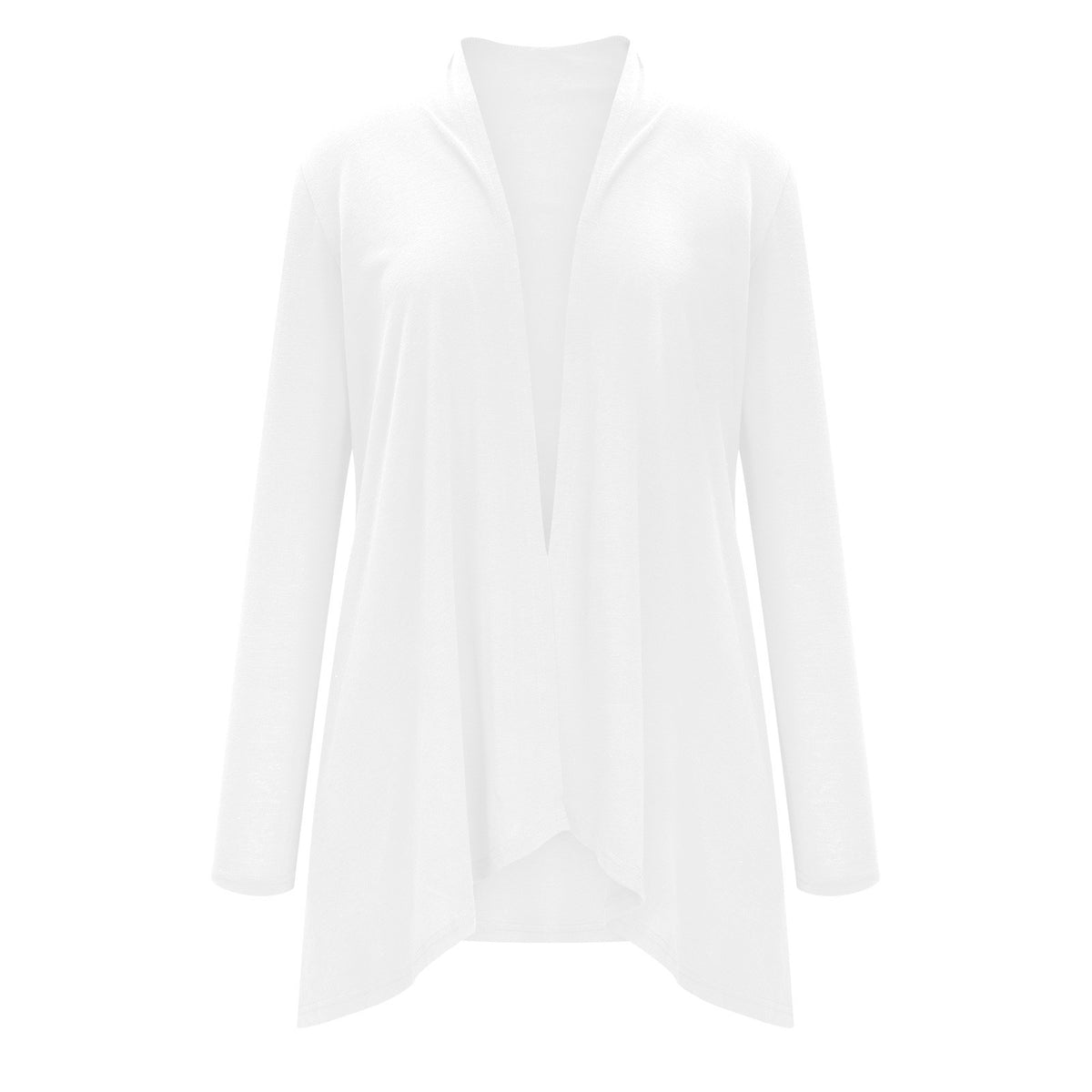Cross-Border European and American Women's Clothing 2026 Amazon Hot-Selling Women's Knitted Solid Color Long-Sleeve Cardigan Top with Pockets in Stock