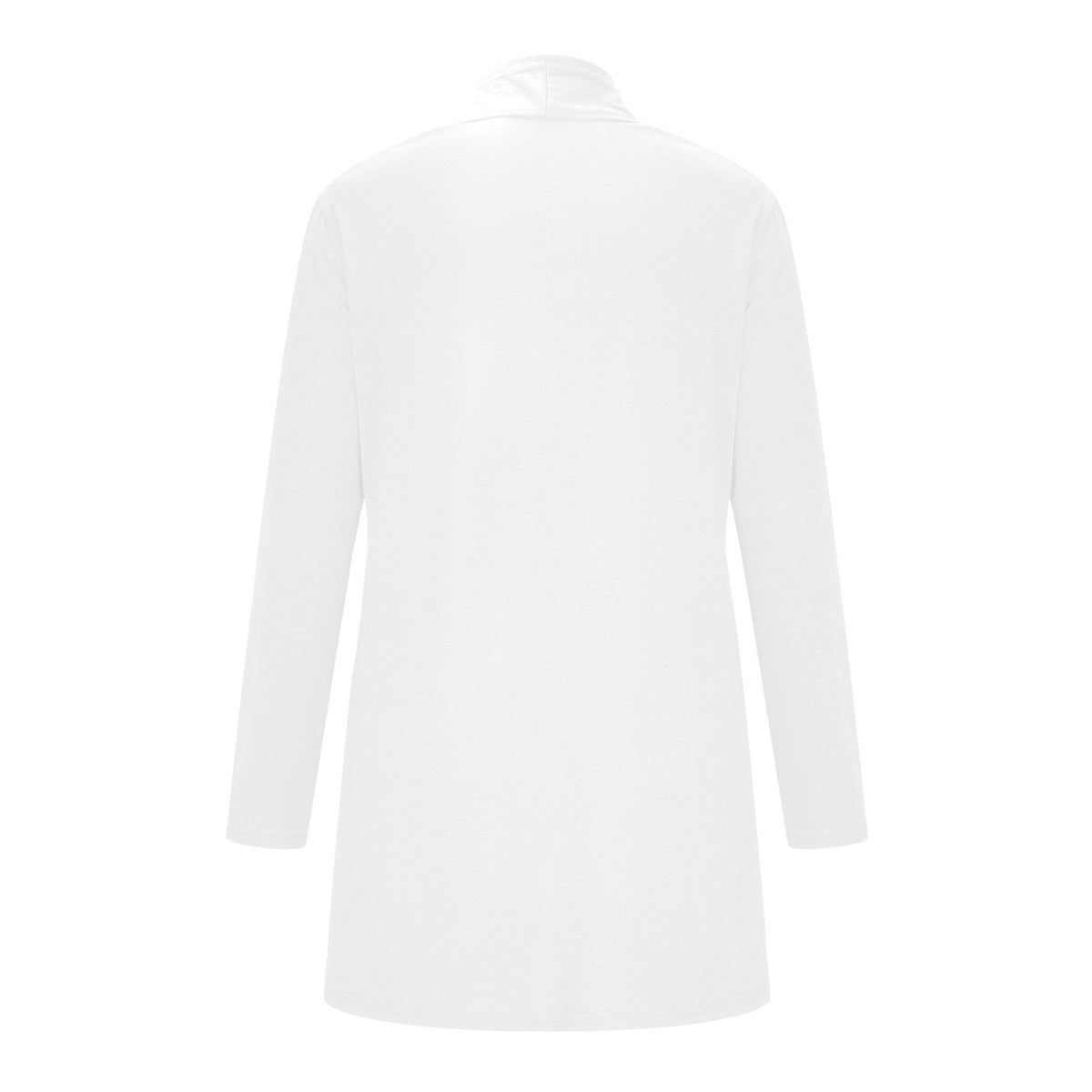 Cross-Border European and American Women's Clothing 2026 Amazon Hot-Selling Women's Knitted Solid Color Long-Sleeve Cardigan Top with Pockets in Stock