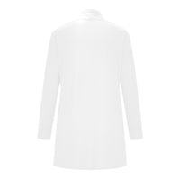 Cross-Border European and American Women's Clothing 2026 Amazon Hot-Selling Women's Knitted Solid Color Long-Sleeve Cardigan Top with Pockets in Stock