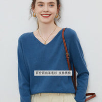 Autumn and Winter New Round Neck Knitted Cardigan Women's Loose Large Size Sweater Versatile Jacket Pure Color Bottoming Wool Jacket