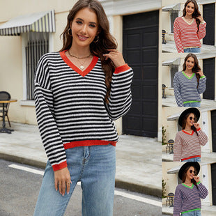 Foreign trade cross-border new hand hook flower sweet knitted cardigan sweater coat women's lazy casual loose sweater