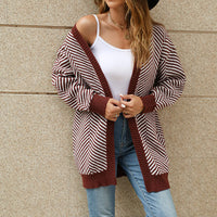 Foreign trade cross-border new hand hook flower sweet knitted cardigan sweater coat women's lazy casual loose sweater