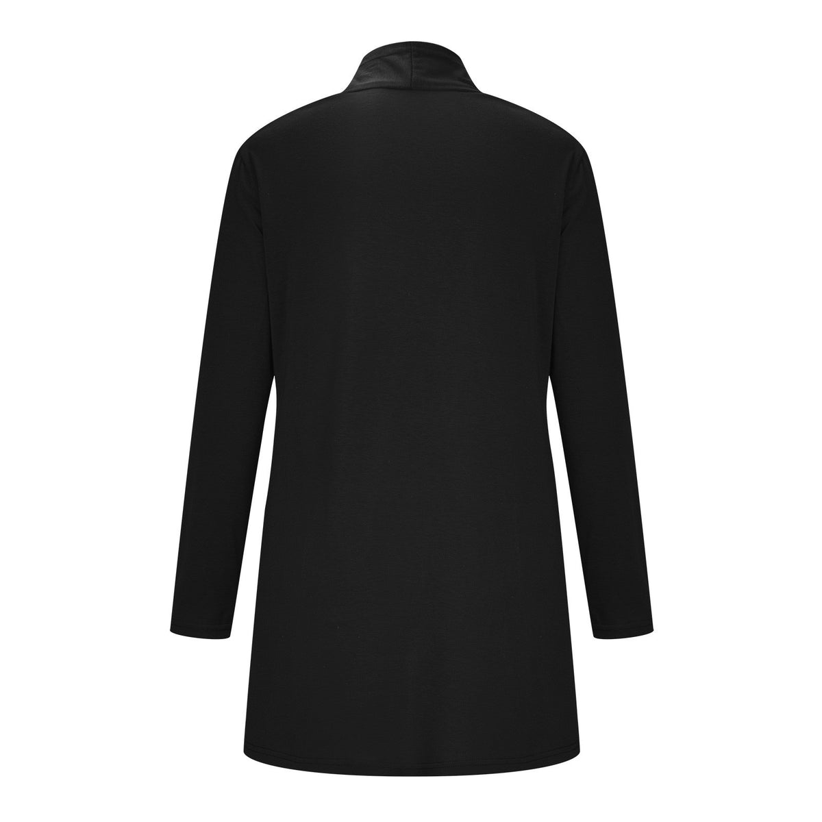 Cross-Border European and American Women's Clothing 2026 Amazon Hot-Selling Women's Knitted Solid Color Long-Sleeve Cardigan Top with Pockets in Stock