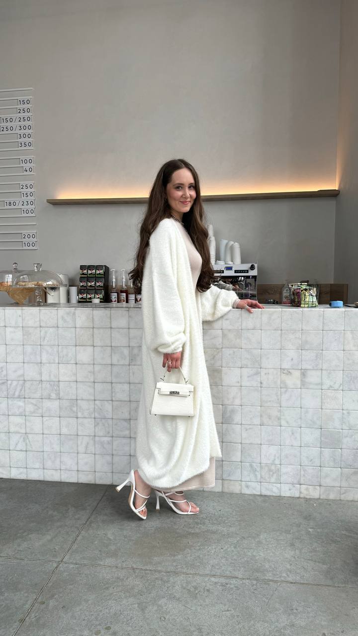 2025 Cross-Border Popular Elegant Soft Knitted Women's Sweater Cardigan Loose Long Casual Versatile