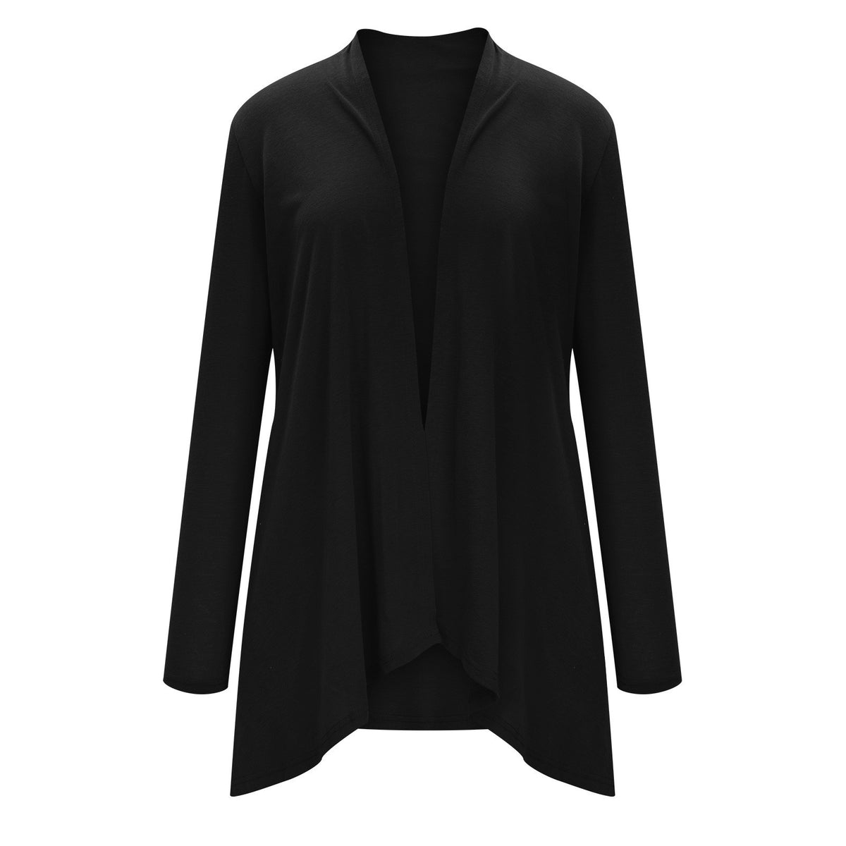 Cross-Border European and American Women's Clothing 2026 Amazon Hot-Selling Women's Knitted Solid Color Long-Sleeve Cardigan Top with Pockets in Stock