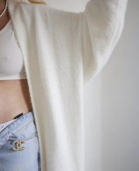 2025 Cross-Border Popular Elegant Soft Knitted Women's Sweater Cardigan Loose Long Casual Versatile