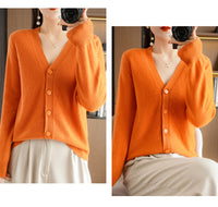 Autumn and Winter Atmosphere Wool Cardigan for Women, Lazy Style Knitted Jacket, Loose Outer Wear, Soft and Gentle, Super Popular on Ins
