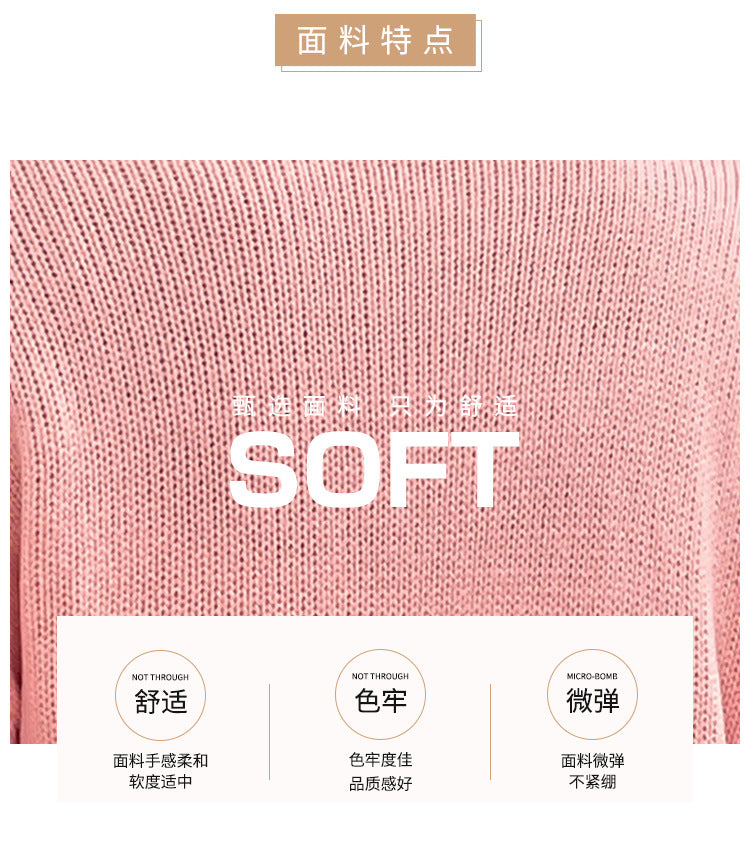 Foreign trade cross-border new hand hook flower sweet knitted cardigan sweater coat women's lazy casual loose sweater
